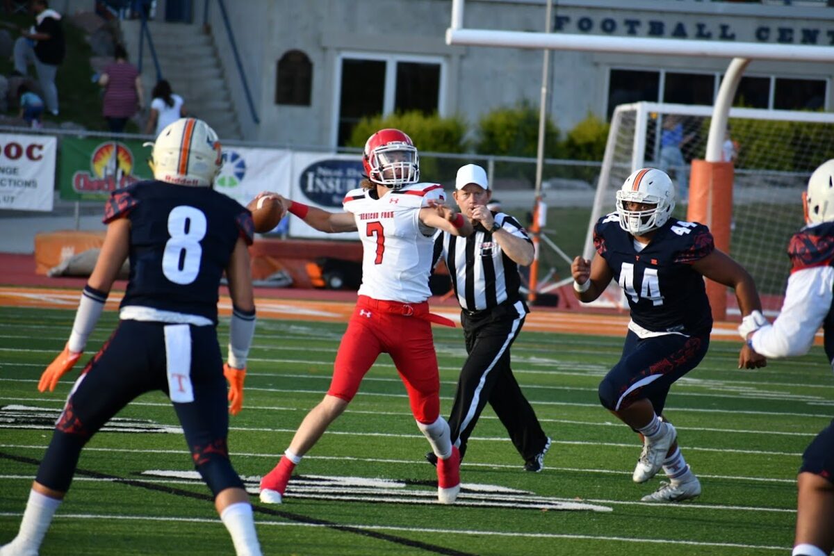 Timpview football QB mixup, rallies to beat American Fork